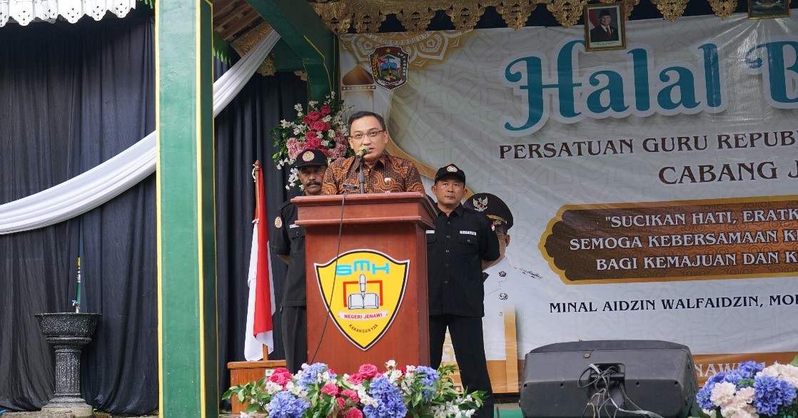 Halal Bihalal PGRI Kecamatan Jenawi  tahun 2026/1447 H  Pererat Silaturahmi Antar Guru