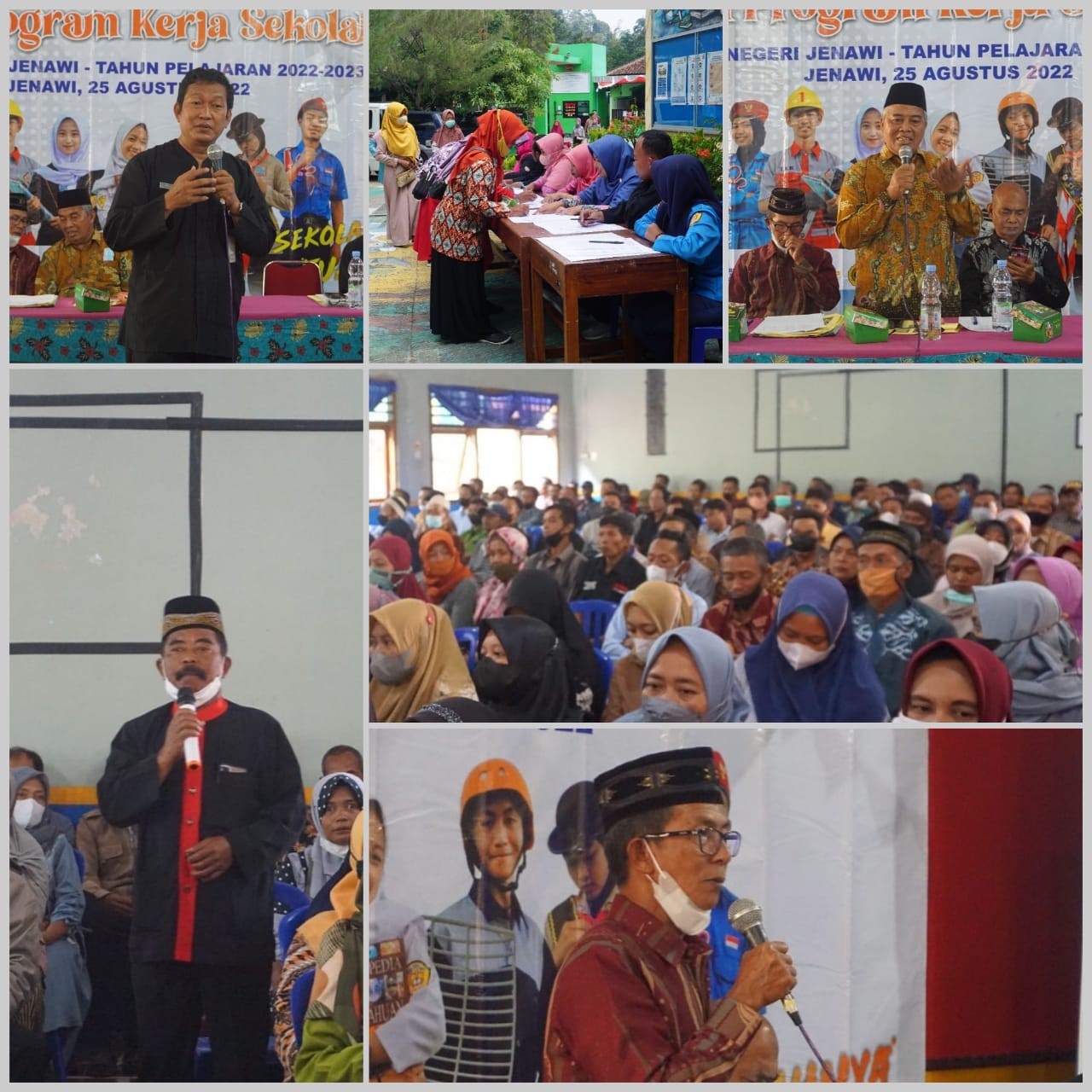 Sosialisasi Sekolah Zero Pungutan SMK Negeri Jenawi Mengundang Wali Murid
