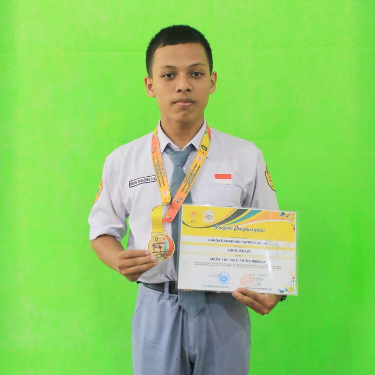 Siswa TKR SMKN Jenawi Juarai Kejuaraan Pencak Silat SOLO OPEN I Antar Pelajar SeSolo Raya 2022