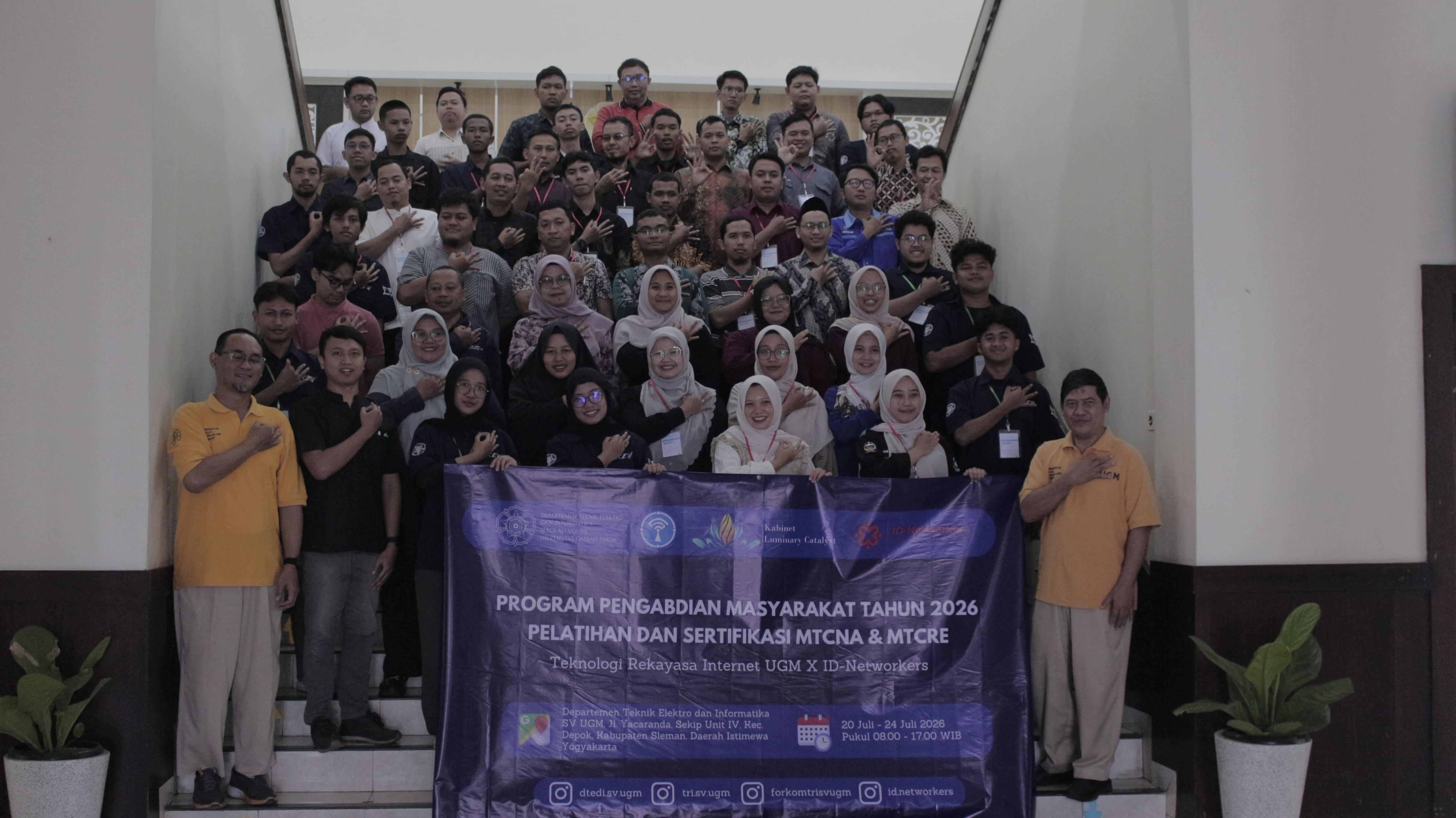Tingkatkan Kompetensi Menghadapi Era Digital, Guru TKJ Ikuti DIKLAT Mikrotik di Sekolah Vokasi UGM