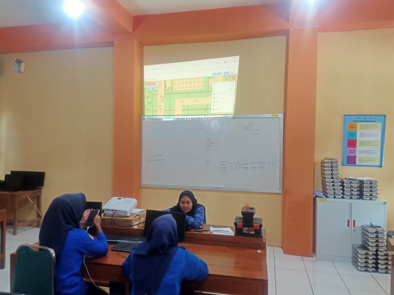 Bertumbuh dan Mekar Bersama: Semangat Guru SMKN Jenawi Tingkatkan Kualitas Pembelajaran Lewat Supervisi Kelas