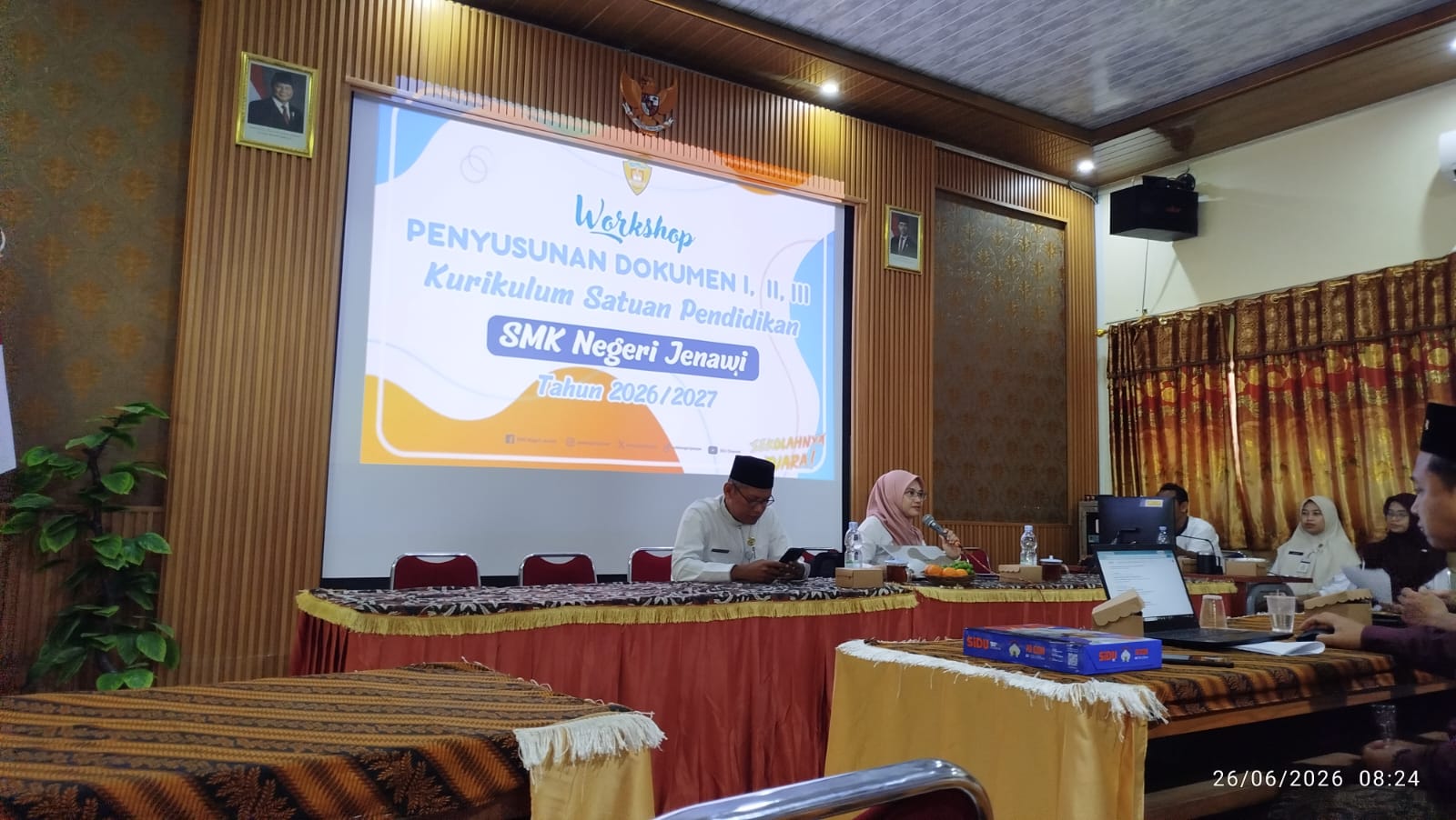 Menuju Masa Depan Sekolah dengan Menyusun Peta Jalan Kurikulum Satuan Pendidikan SMK Negeri Jenawi 2026/2027